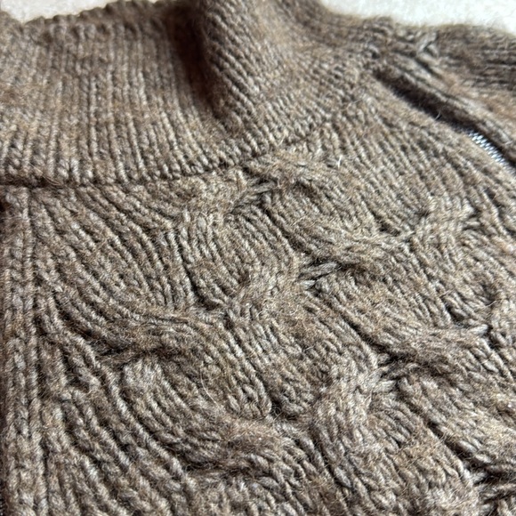 Free People Sweater Brown Womens M - Picture 6 of 9